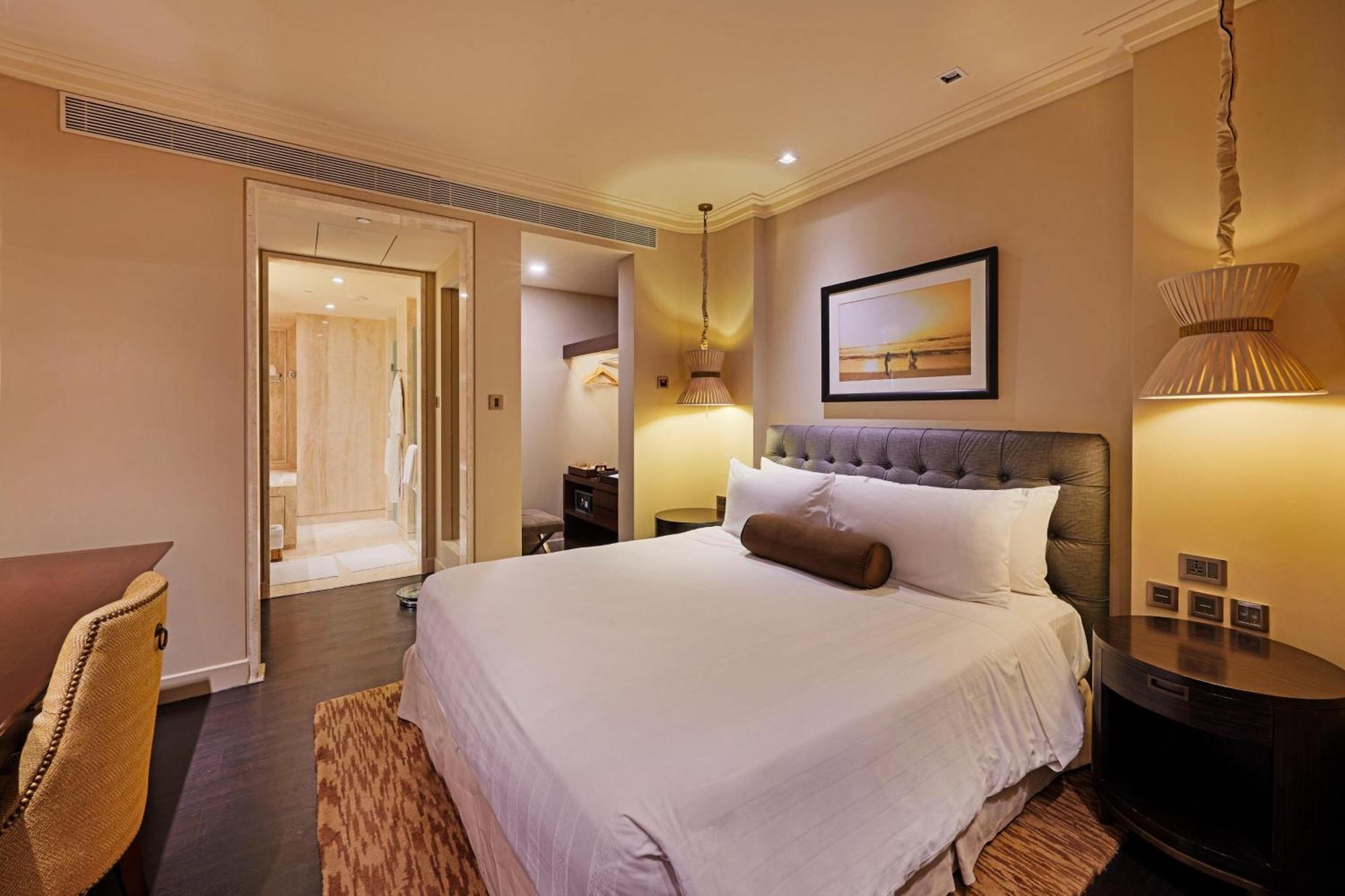 Itc Grand Chola, A Luxury Collection Hotel, צ'נאי מראה חיצוני תמונה A bedroom at the hotel